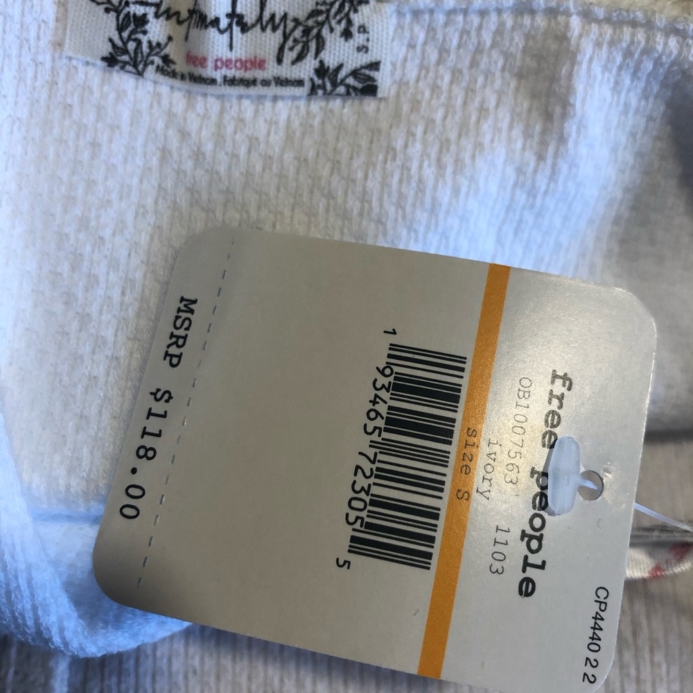 Free People Oh Ribs Crop Top & Pants 2-Piece Set - Picture 8 of 8